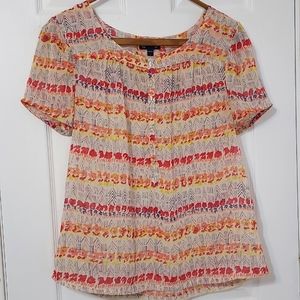 Womens Gap Brand Floral Blouse